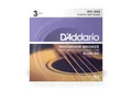 Daddario Saiten D'Addario EJ26-3D für Akustikgitarre Spar-Pack 3 Sätze