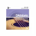 D'ADDARIO EJ26-3D Saiten für Akustikgitarre, Phosphorbronze, Custom Light, 11-52