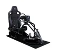 Speedmaster Simulator Cockpit Pro Sim Racing Cockpit Racing Wheel Stand SCHWARZ Gaming-Controller (Kompatibel mit allen gängigen Lenkrädern und Pedalen)