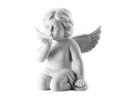 Rosenthal Dekofigur Engel groß Weiss matt Engel Handkuss 14 cm, Figuren
