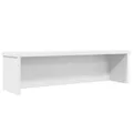 vidaXL Küchenregal Stapelbar Weiß 60x15x16 cm Holzwerkstoff, Küchen-Aufbewahrungsregal, Gewürzregal, Regal, Organizer Küche