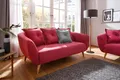 Home affaire 2,5-Sitzer Baggio modern und romantisches Design, bequem, Zierkissen inklusive