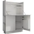 Sekretär Schreibtisch Vicco Alena Weiß 85 x 27 cm, Model 32502 - Weiß