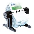 Durable 2447 Visifix Rollkartei Visitenkarten 300, schwarz