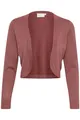 KAFFE Bolero Astrid Damen Bolero Astrid Elegant Jäckchen Langarm Cardigan Bolerojacke XL, Apple Butter