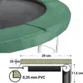 Salta Trampolin Randabdeckung 427-430 cm Grün Federabdeckung Trampolin Umranding