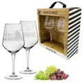 2er Set Weinglas Hamburg mit Geschenkbox | MADE IN GERMANY