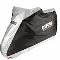 Hülle Motorrad für Aussen OXFORD Aquatex-Moto/Scooter-Negro/Plata-L für Motorrad