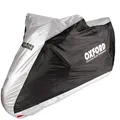OXFORD Indoor / Outdoor Abdeckplane Aquatex Schwarz/Silber - Motorrad / Scooter