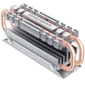M.2 Kühlkörper Heatpipe Heatsink leise Passivkühlung für NVMe M.2 SSD kompati...