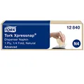 Tork Xpressnap® Spenderserviette Natur N4, Advanced, 1/4-Falz, 1-lagig, 21 cm × 33 cm, 1125 Servietten, 12840