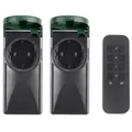 Parkside Funksteckdose PARKSIDE® Outdoor-Funksteckdosen-Set, 3-teilig, mit Fernbedienung, 3-St.