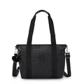 Kipling ASSENI S Kleine Tragetasche, Tragetaschen, Signature Emb (Schwarz)