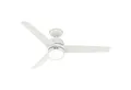 Hunter Deckenventilator Outdoor Deckenventilator Seawave Weiß mit Licht