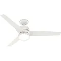 Outdoor Deckenventilator mit Fernbedienung Seawave Weiß Ventilator mit Licht