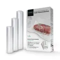Profi- Folienrollen Set 4 / für Vakuumierer Vakuumiergerät Vakuumier Rollen 1...