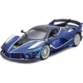Bburago 18-16012 - Modellauto - Ferrari FXX-K Evo '17 Peter Mann #27 Tour de France (blau, Maßstab 1:18)