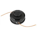 Makita 191D90-9 2-Fadenkopf Tap&Go M10 x 1,25, Linksgewinde, Ø 102 mm, mit 2,4 mm Four-Leaf Mähfaden, 3 Meter lang, Tippautomatik, passend für Akku-Rasentrimmer und Akku-Freischneider