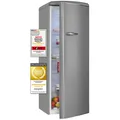 Exquisit Retro-Kühlschrank, ohne Gefrierfach,5 Ablagen,  RKS325-V-H-161E grau