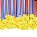 Medaillen für Kinder, 100 Stück Gewinner Goldmedaillen für Schule, Sport