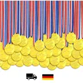 Goldmedaillen Kinderparty 100 Stück Gewinnermedaillen Schule Sporttag Mini