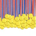 Goldmedaillen Kinder 100 Stück Schule Sporttag Mini-Olympiade Party Geschenk