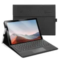 Hülle für Microsoft Surface pro 7+/ 7/6 /5/4, Anpassbarer Betrachtungswinkel,...