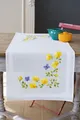 Vervaco Stickerei Kit: Runner: Fr�hlingsblumen