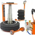 6T Pneumatischer Wagenheber M80135 Luftkissen-Wagenheber Druckluft 3 Ringe