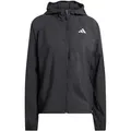 adidas Run Essential  Laufjacke Damen-schwarz, Größe L (auch verfügbar in XS, S, M, XL)
