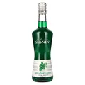 Monin Likör Pfefferminz (1 x 0,7l) - für Cocktails und Desserts - frischer Minzgeschmack - grüne Minze - Mixgetränke - Barkeeper - Qualität