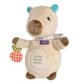 Fehn Badetier Capybara – Schwimmendes Stoff-Badewannenspielzeug für Abwechslung und fröhlichen Badespaß – Wasserspielzeug für Babys und Kinder ab 0+ Monaten