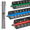 30 cm Aluminium Architektonisches Lineal, dreieckig, metrische Skalen 120, 12...