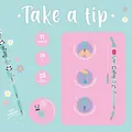 Legami Stapelbarer Bleistift mit Radiergummi Panda - Take a Tip