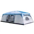 Skandika Tonsberg 10 Personen Camping Zelt Single Skin Meshdach 750x350 cm Neu