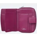 Golden Head Leder Geldbörse Madrid RFID Protect Billfold Coin Wallet Fuchsia pink - Rosa