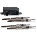 Bestprice Glühzeitsteuergerät + 4x Glühkerze [Hersteller-Nr. 40669786] für BMW