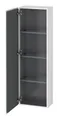 Duravit L-Cube Halbhochschrank mit 1 Tür Anschlag links 400 x 1320 x 243 mm - Nussbaum Matt - LC1168L7979