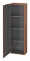 Duravit L-Cube Halbhochschrank 1 Tür links 400 x 243 x 1320 mm - Nussbaum Natur