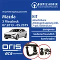 Für MAZDA 3 Fliessheck Typ BM 07.2013-05.2019 AHK abn +7pol sp. E-Satz NEU TOP