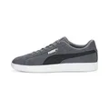 PUMA Unisex Smash 3.0 Sneaker, Gray Tile Black White, 41 EU
