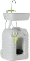 B-WARE Camping Waschbecken Wasserhahn Kunststoff Garten Caravan Mobil Fußpumpe