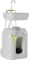 Mobiles Premium Outdoor-Waschbecken mit großem Tank, Fußpumpe und Seifenspender