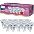 Satz mit 10 Stück LED-Strahlern Classic GU10 4,6 W 2700 K WW 355 lm 36D ND 10PK Philips Lighting