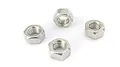 KTH 100 Stück M4 Sechskantmuttern DIN 934 - A2 Edelstahl - M 4 - V2A - Muttern (100)