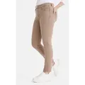 STOOKER WOMEN 5-Pocket-Jeans Milano Denim Magic Shape Fit Jeans Casual Clean Wash Denim Jeans Magic Shape Effekt für Damen beige 44