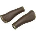 Ergotec Monaco Set griff Leder 2x 135 mm braun