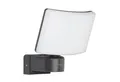 Oktaplex lighting LED Außen-Wandleuchte Cali Außenstrahler IP65 schwenkbar, Drehbar, Schwenkbar, inklusive Leuchtmittel, warmweiß, 3000K 2200lm LED Strahler 30W anthrazit