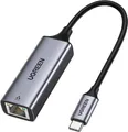 Externer LAN RJ45-Netzwerkadapter - USB-C 1 Gigabit Ethernet - Grau