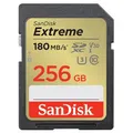 SanDisk SDXC Extreme V30 UHS-I U3, Class 10 Speicherkarte 256 GB 180MB/s
